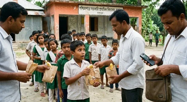 স্কুল ফিডিং কর্মসূচির অনিয়ম নিয়ে নড়েচড়ে বসেছে সরকার
