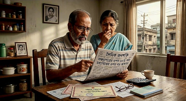 সঞ্চয়পত্রে বাড়তি কর মধ্যবিত্তের সঞ্চয়ে আঘাত, জনবিরোধী