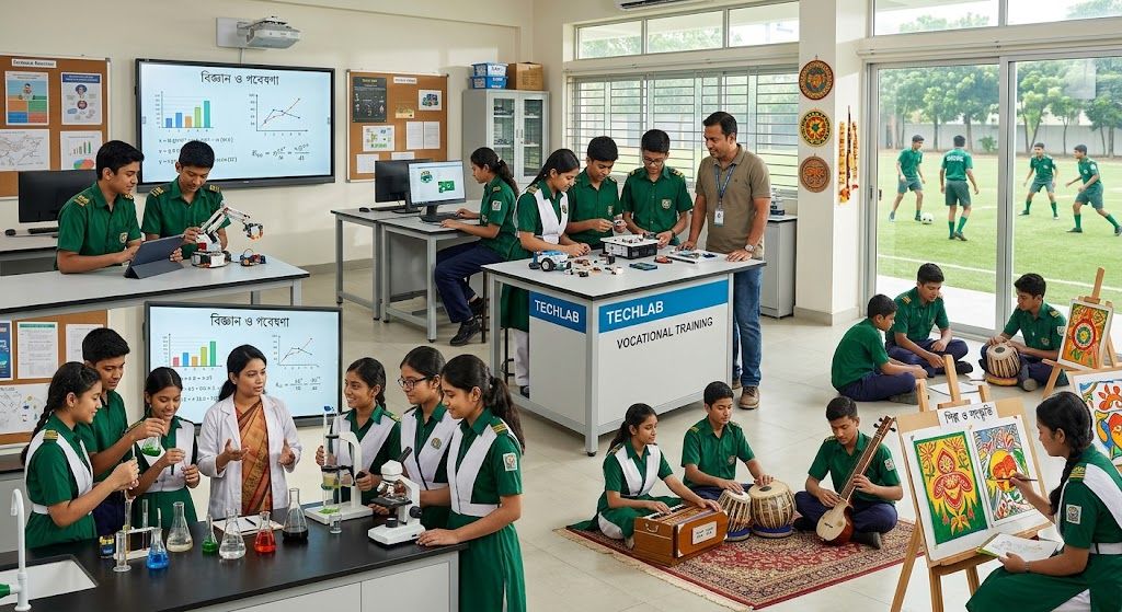 ২০২৮ থেকে নতুন শিক্ষাক্রম, গুরুত্ব পাবে কারিগরি, সংস্কৃতি ও ক্রীড়া শিক্ষা